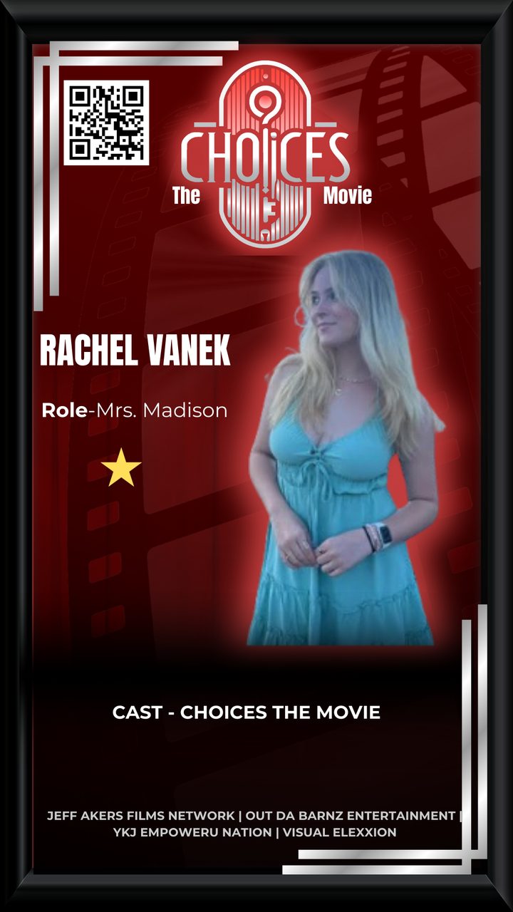 Rachel Vanek — as Mrs. Madison