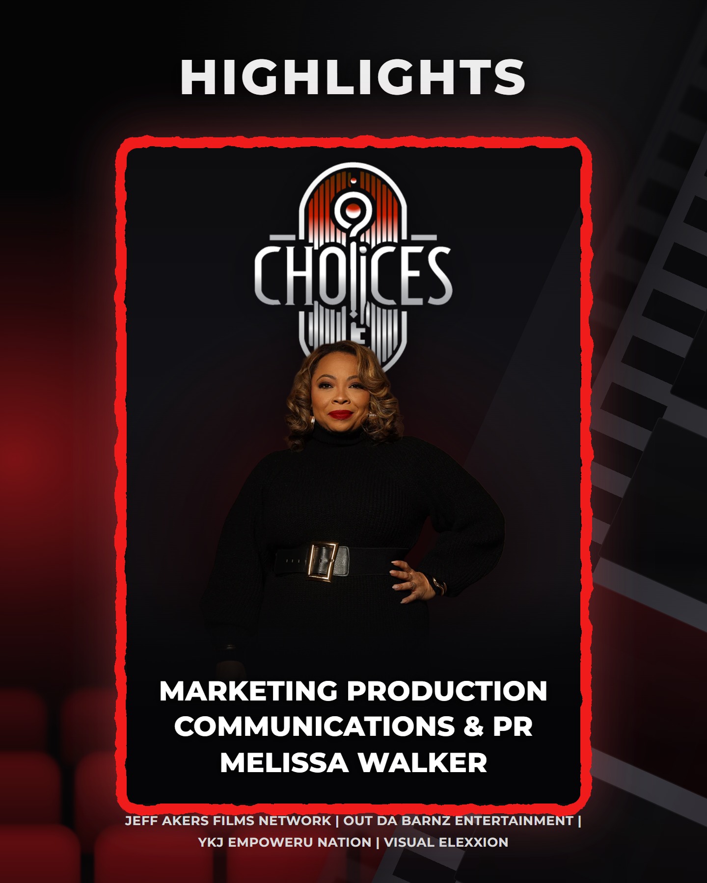 Melissa Walker — Marketing Production · Communications & PR