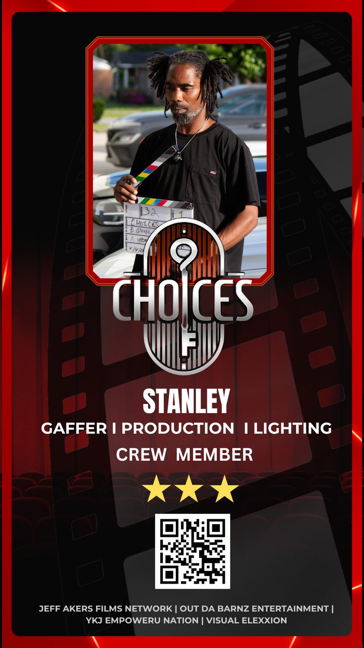 Stanley “Dee Roc” White — Lighting · Grip & Gaffer